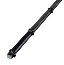 HORTUS hjørnestolpe t/panelhegn sort 5 x 5 x 150 cm